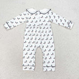 Long sleeves duck baby kids romper
