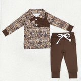 BLP0495  long sleeve hunting pullover boy outfits