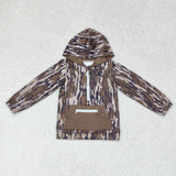 USA BT0753  Long sleeve hunting camo  boy pullover