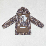 USA BT0753  Long sleeve hunting camo  boy pullover