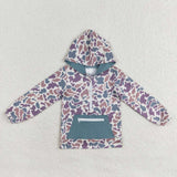 USA BT0754 Long sleeve hunting camo  boy pullover