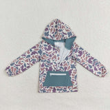 USA BT0754 Long sleeve hunting camo  boy pullover