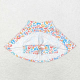 GLK0026 leopard YOGA skirt