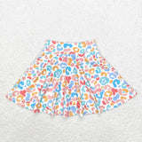 GLK0026 leopard YOGA skirt