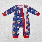LR1417 long sleeves Christmas mouse sleeper