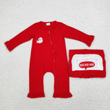 11.28 USA LR1668  long sleeves Christmas Santa sleeper（副本）