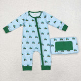 LR1253  long sleeve tractor bamboo sleeper