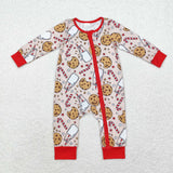 LR1426 long sleeves Milk biscuit bamboo sleeper