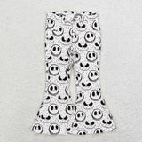 P0488 Halloween skull  girls jeans