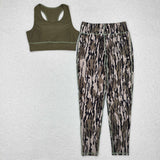GSPO1666 Adult camo YOGA outfits