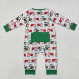 LR1480  long sleeves tractor bamboo sleeper