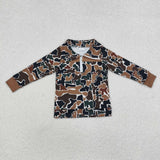 5.14 USA Warehouse BT0810 baby boys long sleeve camo pulloverus