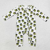 LR1471  long sleeves Halloween cartoon  milk silk  sleeper