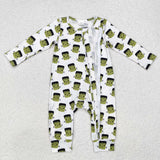 LR1471  long sleeves Halloween cartoon  milk silk  sleeper