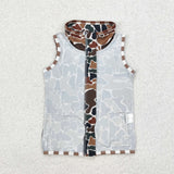 BT0857 hunting camo vest + top clothing