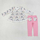 GLP1787 long sleeve rainbow girls outfits