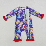 LR1741  long sleeve Christmas princess sleeper