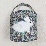 BA0157--- Easter rabbit basket bag