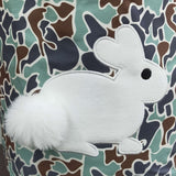 BA0157--- Easter rabbit basket bag