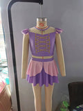 summer purple and pink girls swimsuit