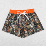S0195--hunting boy swimming trunks