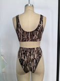 Bottomland print mommy and me women summer swimsuit