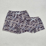 USA CAMO print kids and adult summer Swimming trunks