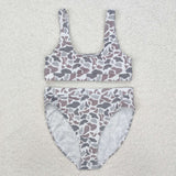 5.14-1 usa warehouse S0459-- CAMO print  women summer swimsuit