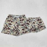 USA S0474-hunting CAMO kids and adult summer Swimming trunks