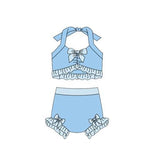 12.12 Pre-order S0683 Baby girls princess colorful swimsuit