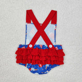 5.14 USA warehouse blue and red star bubble