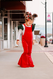 red velvet girls jumpsuit