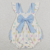 SR0656-- Easter egg blue girls bubble