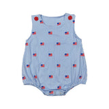 Family Matching Baby 4th of July Blue  outfits romper