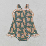 SR2986 Baby puppy romper