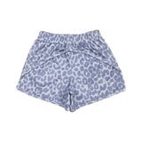 Matching mama & me grey leopard yoga summer shorts