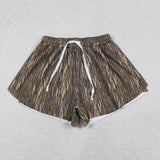 SS0766  Adult women dark green Shorts yoga