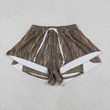 SS0766  Adult women dark green Shorts yoga