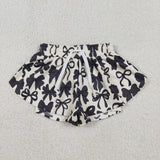 SS0770  baby girls bow shorts yoga