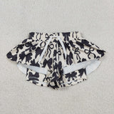 SS0770  baby girls bow shorts yoga