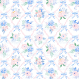 5.5 Pre-order SS0934 baby flower blue bow shorts