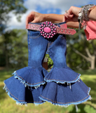 best-selling Fashionable denim flares