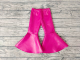 hot pink Leather pants