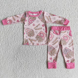 Best-selling pink FRIES clothing  outfits