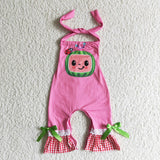 2.99 Pink cartoon romper