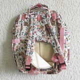 Unisex cow print bag