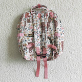Unisex cow print bag