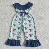 Cow girl jumpsuit