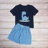 embroidery dinosaur clothing